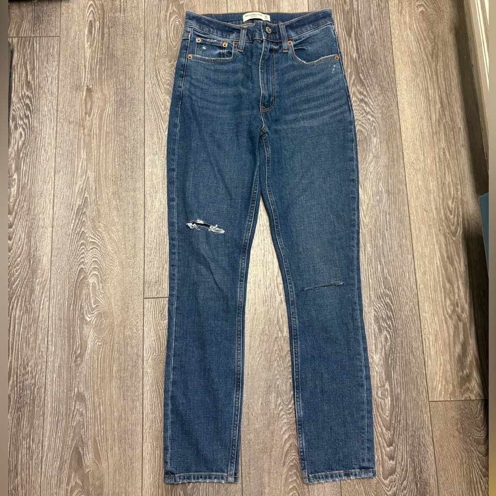 Abercrombie & Fitch High Rise Skinny Jeans